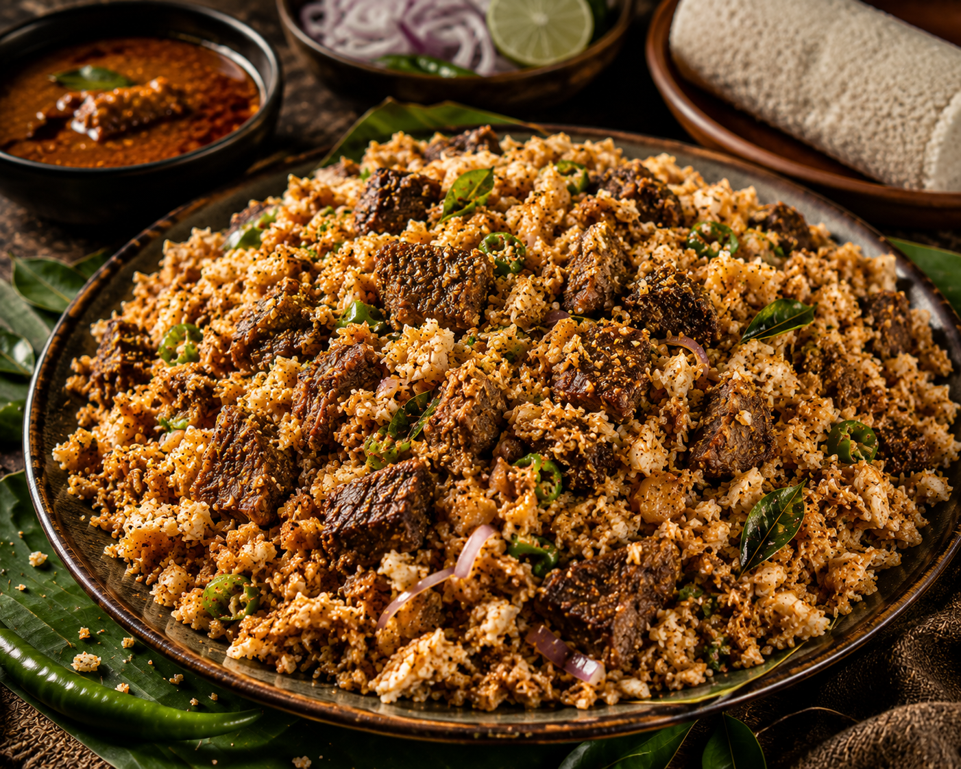 Puttu Mutton Kottu